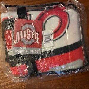 Ohio State Throw & Tote Set